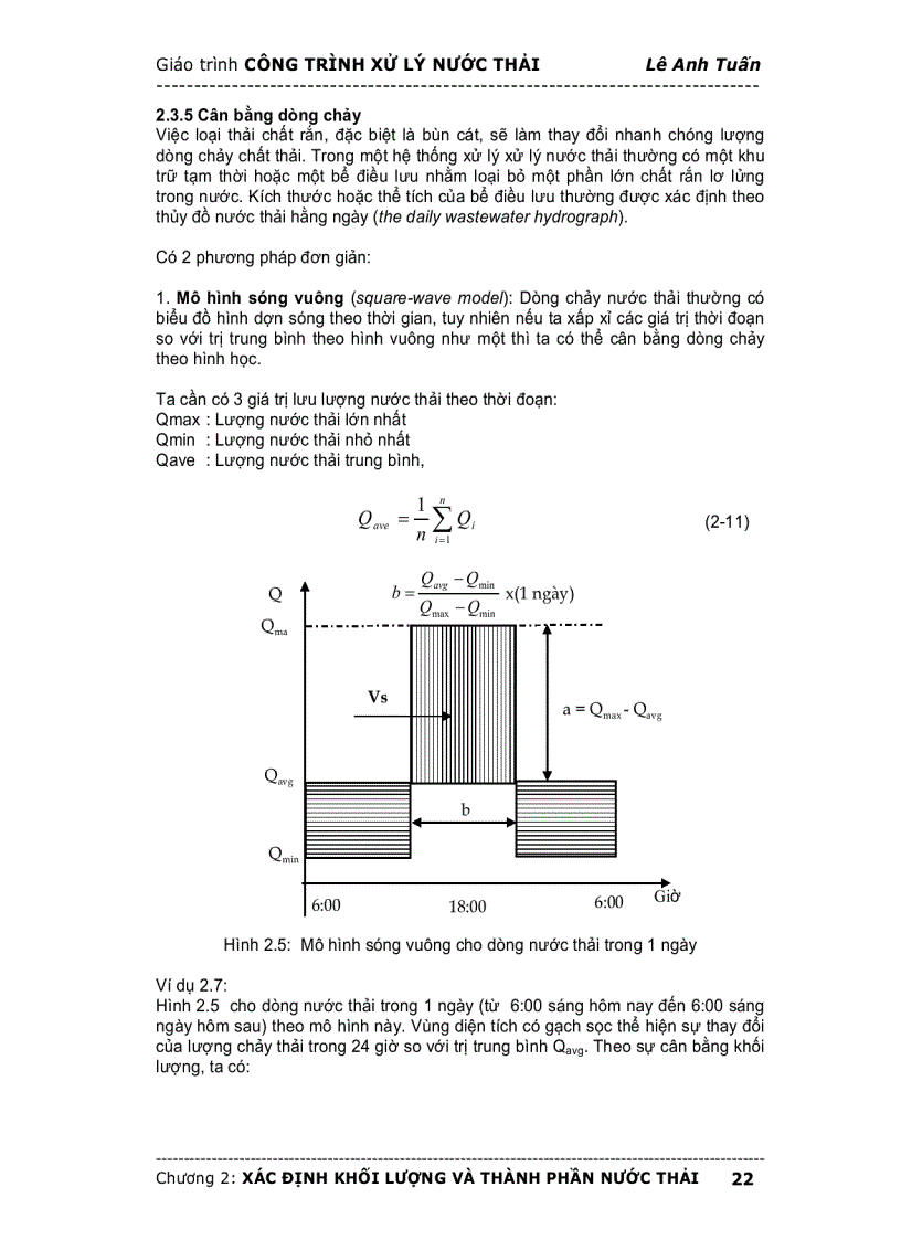 image for page Bài giảng Hệ thống công trình xử lý nước thải