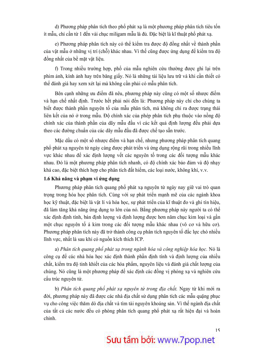 image for page Phương Pháp Phân Tích Phổ Nguyên Tử Giáo trình và tài liệu
