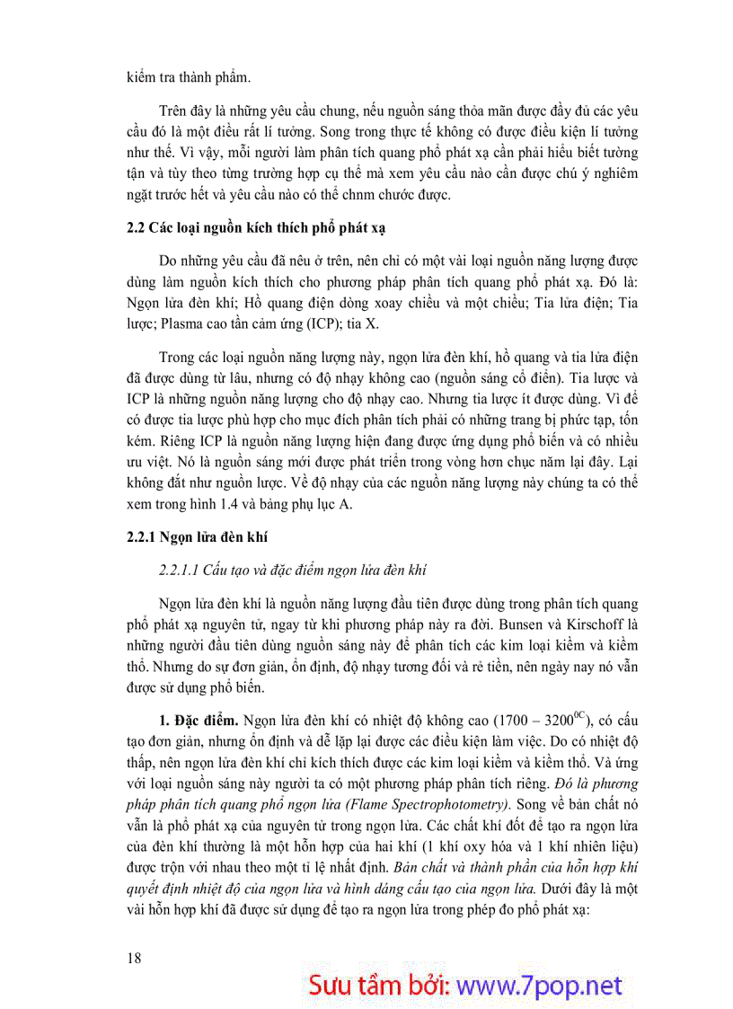 image for page Phương Pháp Phân Tích Phổ Nguyên Tử Giáo trình và tài liệu