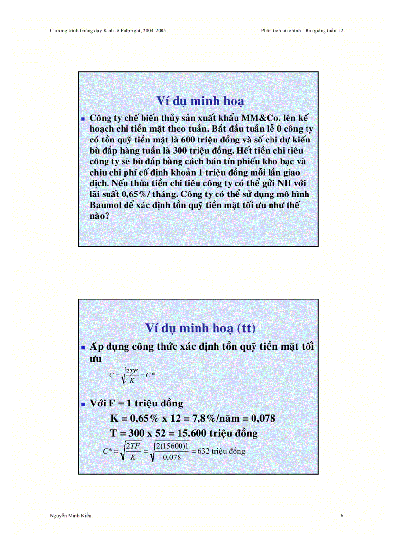 image for page Bài giảng quản trị tiền mặt và tồn kho