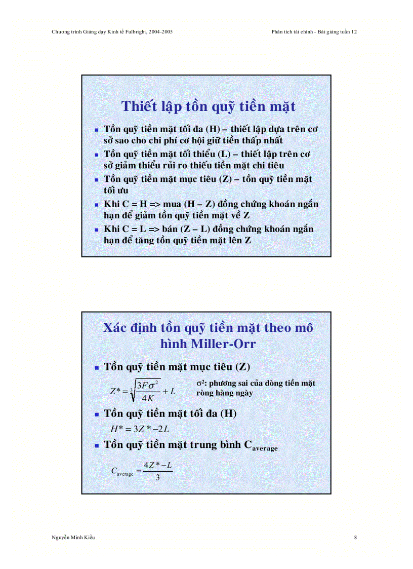 image for page Bài giảng quản trị tiền mặt và tồn kho