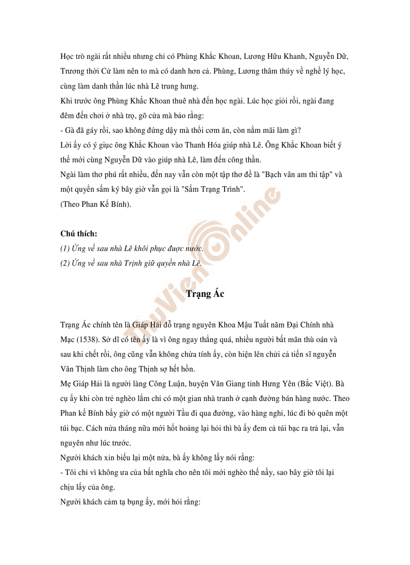 image for page Các cụ Trạng Việt Nam