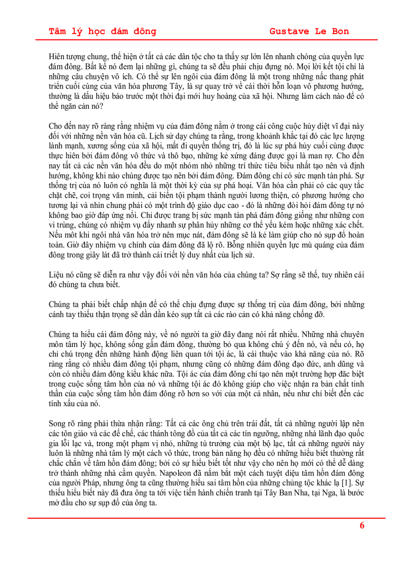 image for page Tâm Lý Học Đám Đông