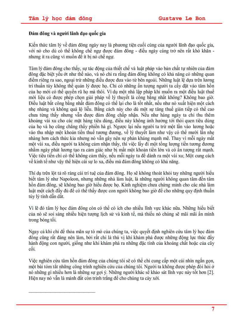 image for page Tâm Lý Học Đám Đông