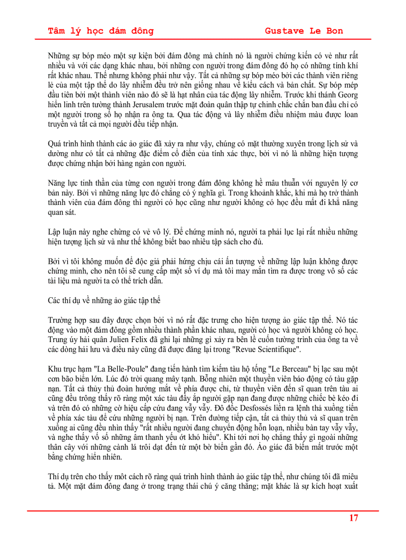 image for page Tâm Lý Học Đám Đông