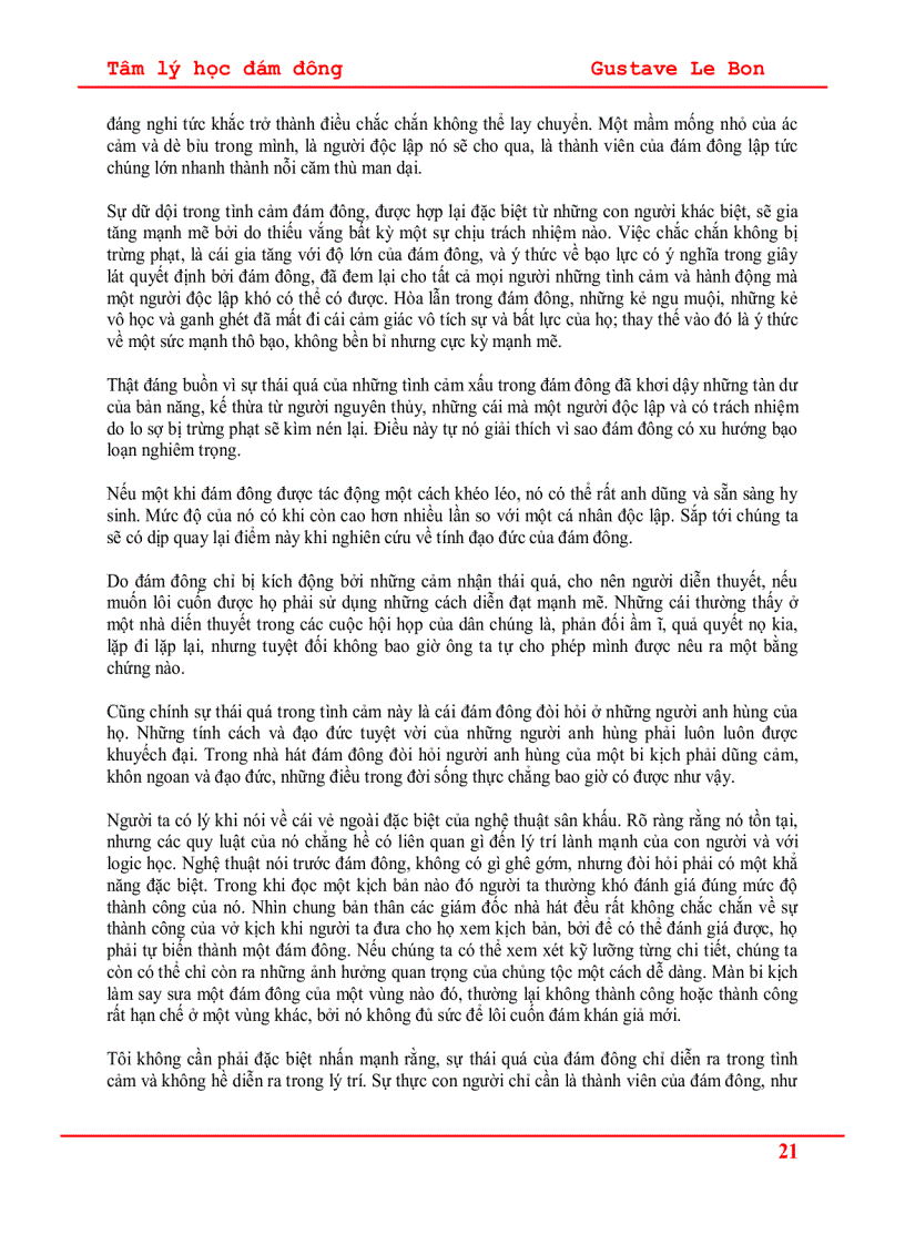 image for page Tâm Lý Học Đám Đông