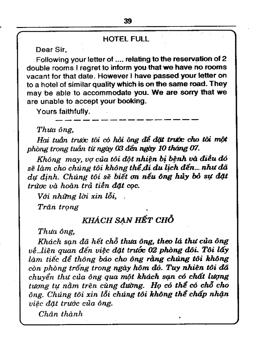 image for page Đọc và viết thư bằng TIếnG ANH gs Hoàng phúc