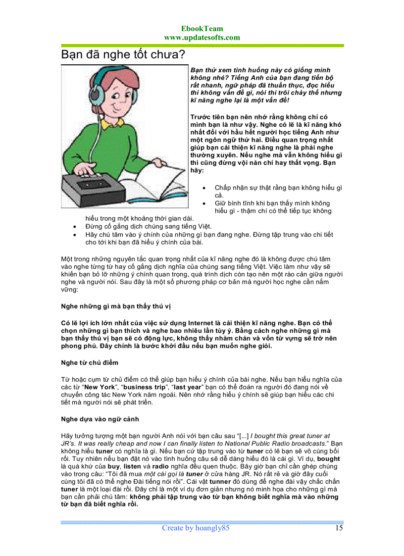 image for page Kinh nghiệm học tiếng anh mọi lứa tuổi gồm 58 trang