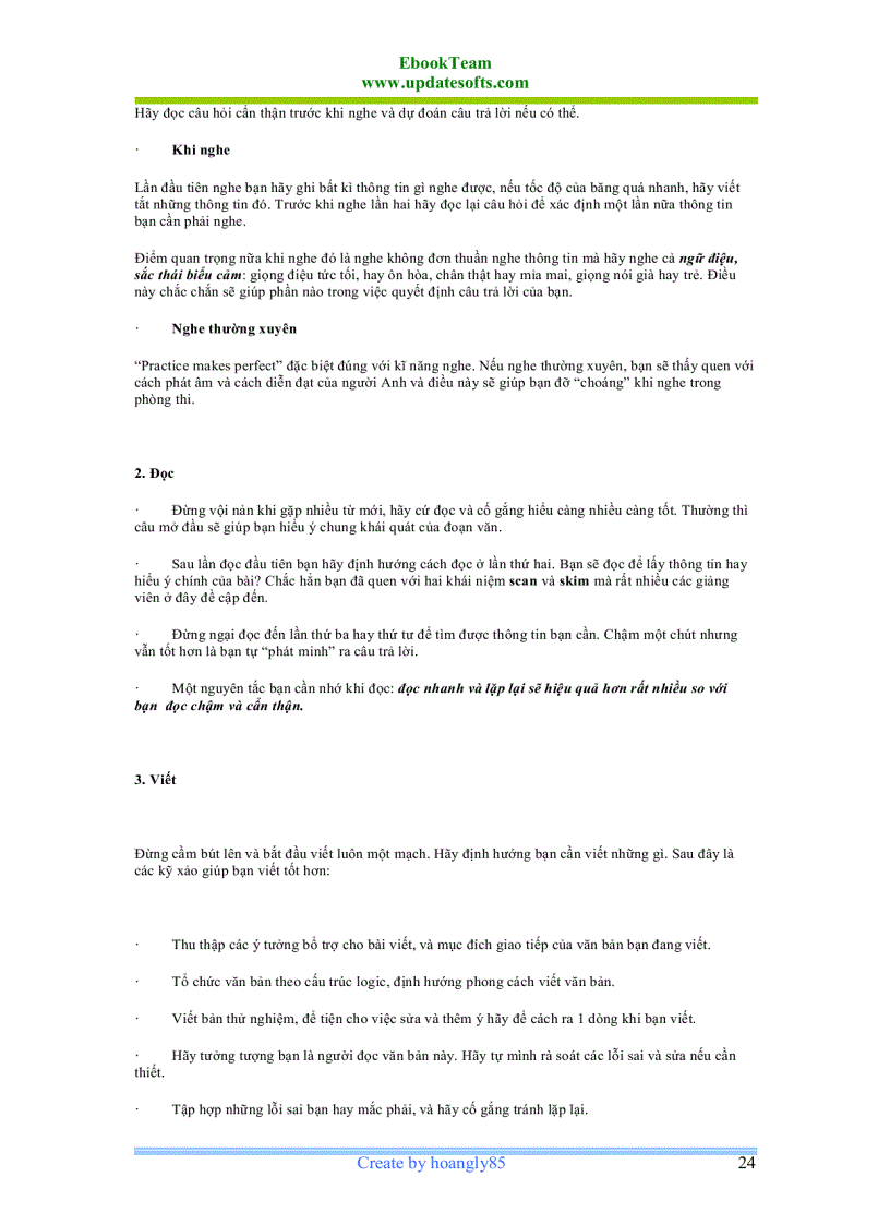 image for page Kinh nghiệm học tiếng anh mọi lứa tuổi gồm 58 trang