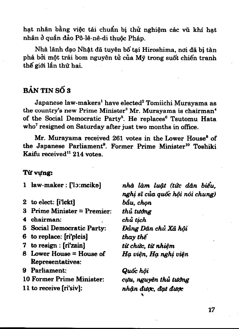 image for page Hướng dẫn dọc và dịch báo chí Anh Việt