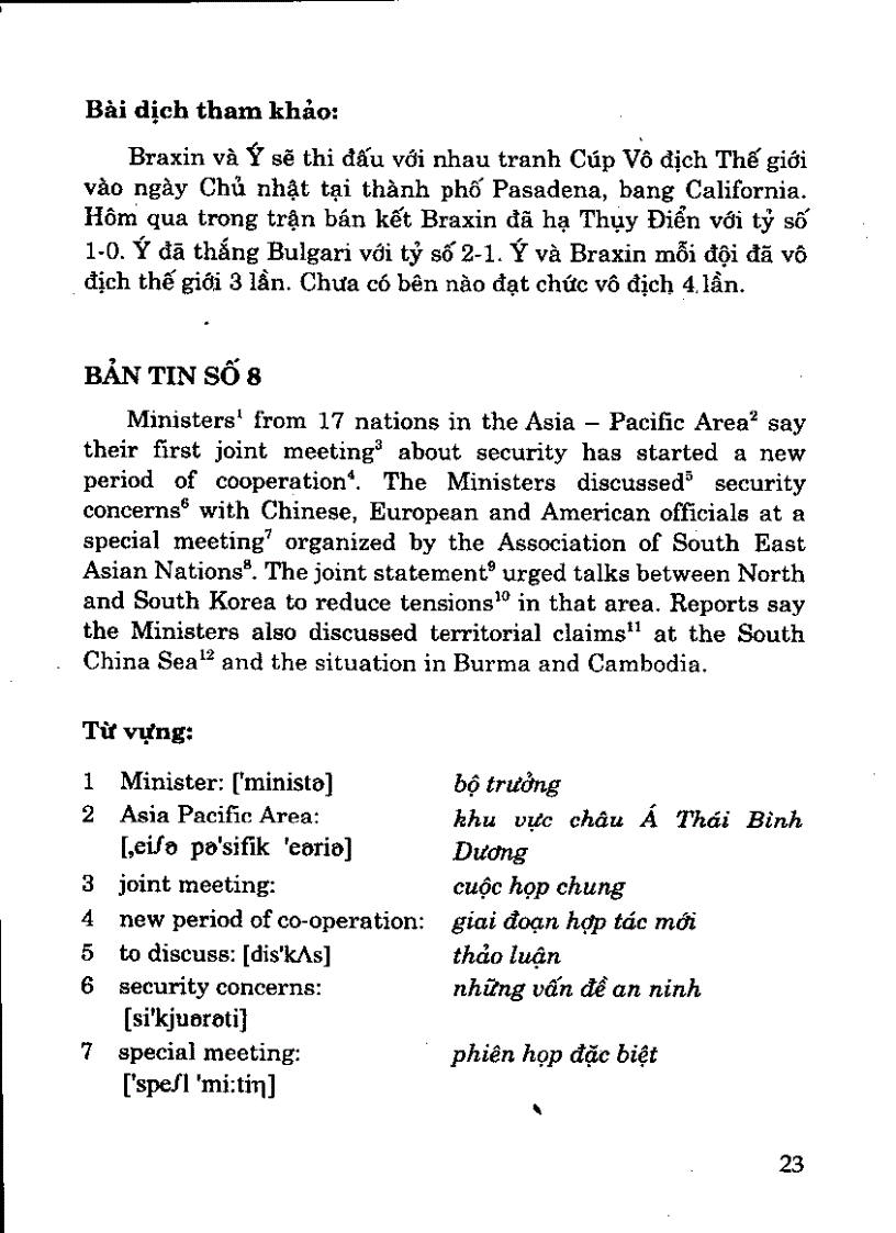 image for page Hướng dẫn dọc và dịch báo chí Anh Việt