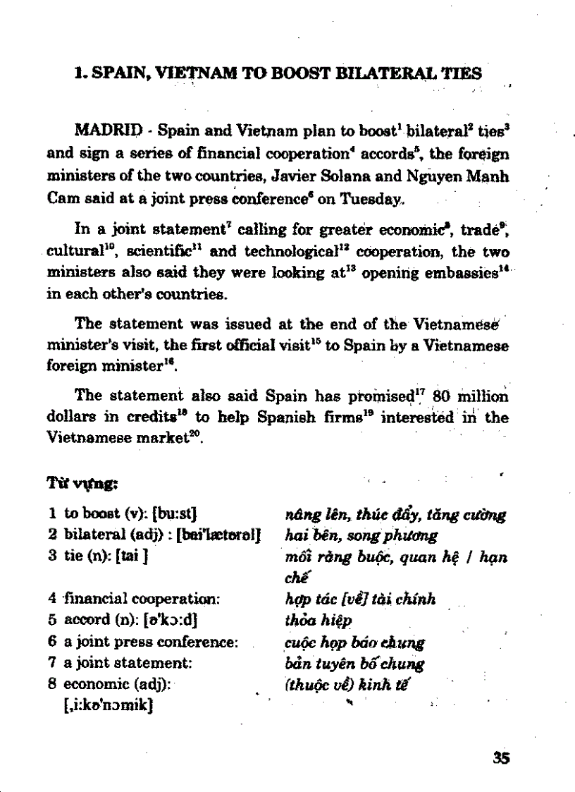 image for page Hướng dẫn dọc và dịch báo chí Anh Việt