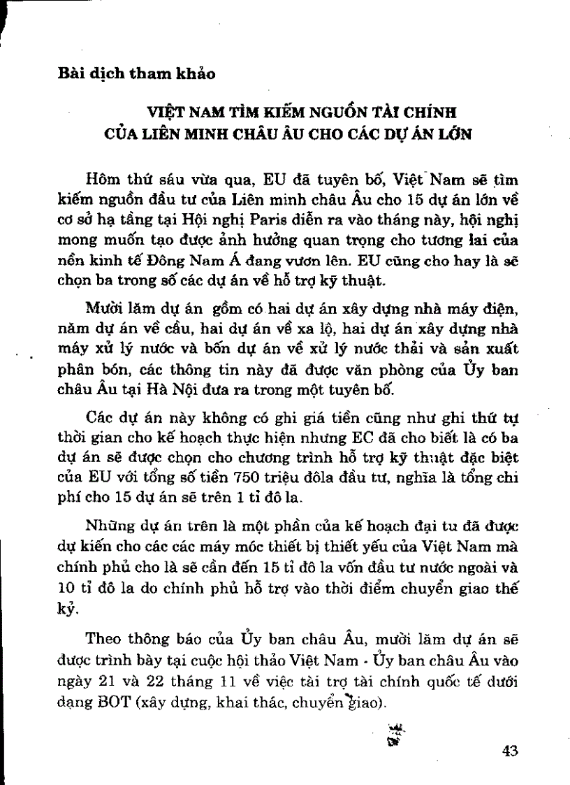 image for page Hướng dẫn dọc và dịch báo chí Anh Việt