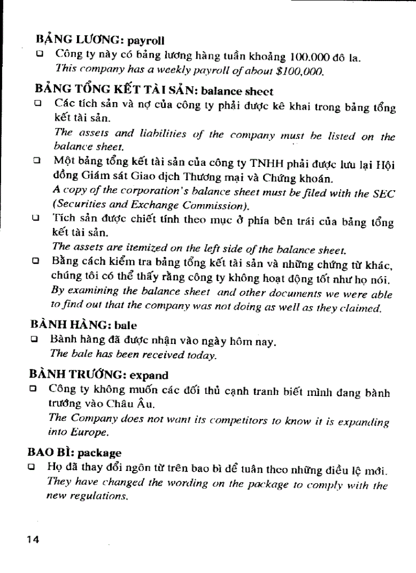 image for page Viet Anh Cách dùng từ ngữ và thuật ngữ kinh tế thương mại