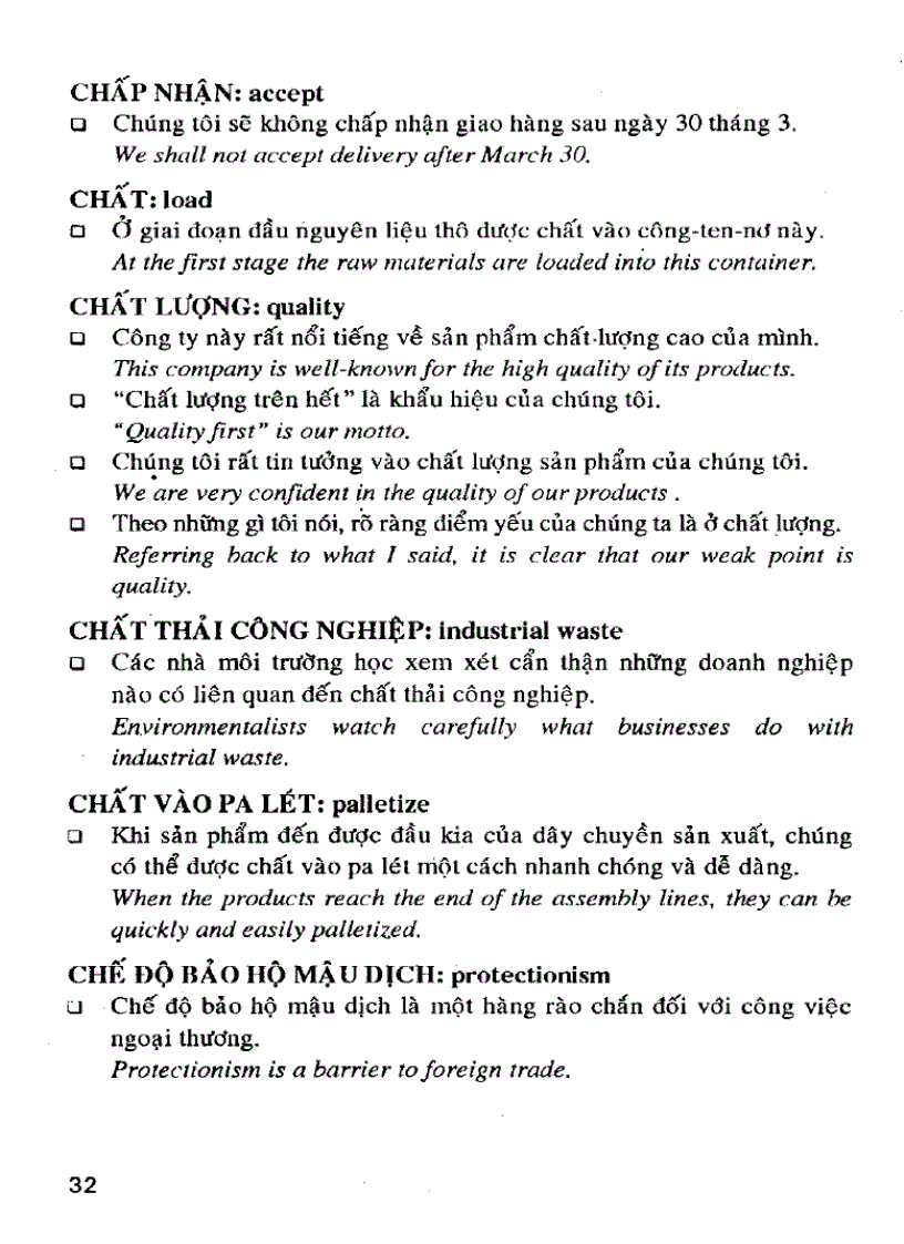 image for page Viet Anh Cách dùng từ ngữ và thuật ngữ kinh tế thương mại