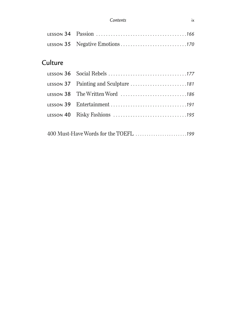 image for page 400 Must have Words for the TOEFL