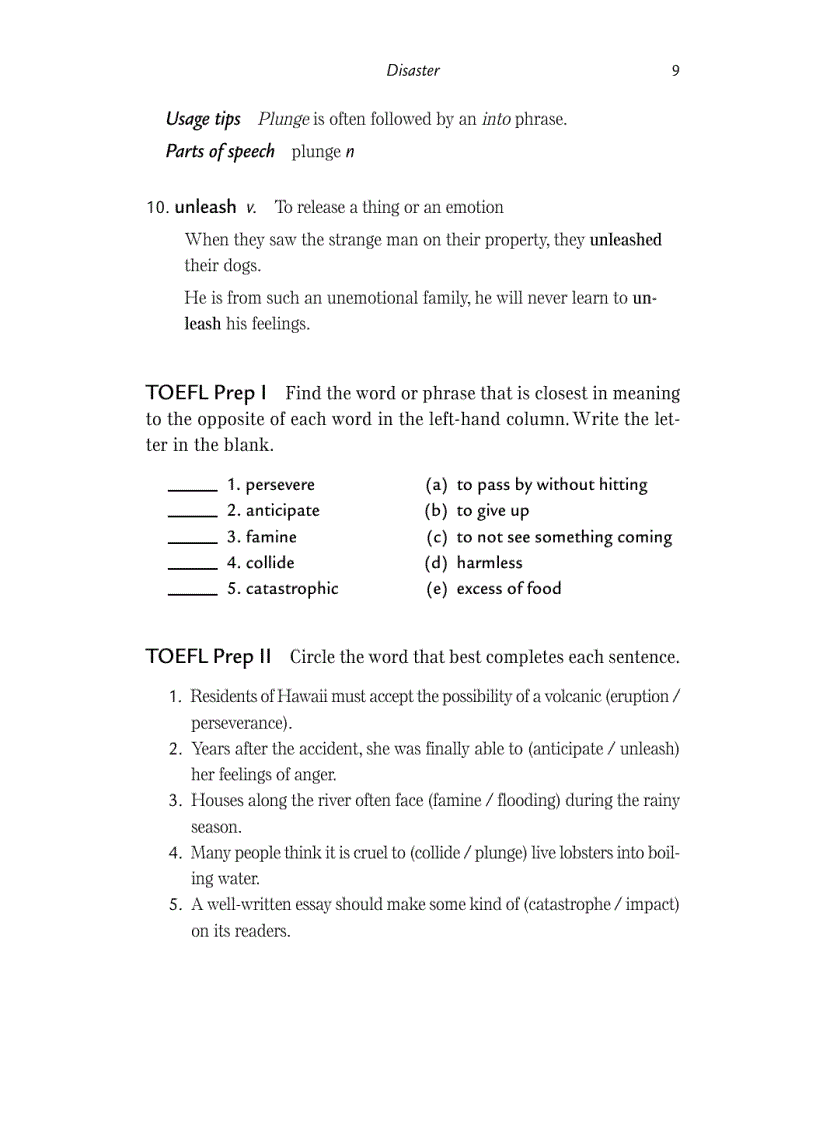 image for page 400 Must have Words for the TOEFL