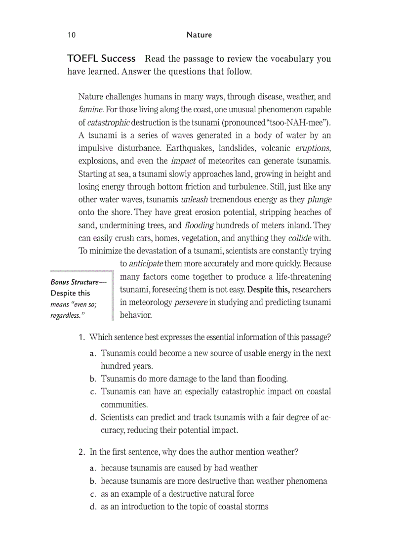 image for page 400 Must have Words for the TOEFL
