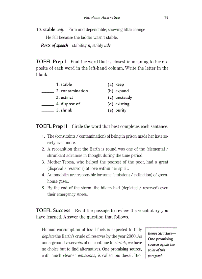 image for page 400 Must have Words for the TOEFL