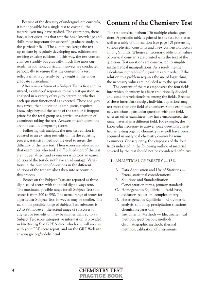 image for page Chemistry Test Practice Book Các bài test ngoại ngữ về hóa học