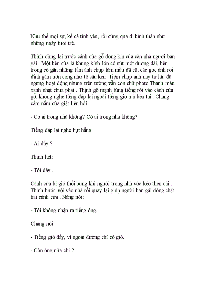 image for page Truyện Buổi chiều gió ngút