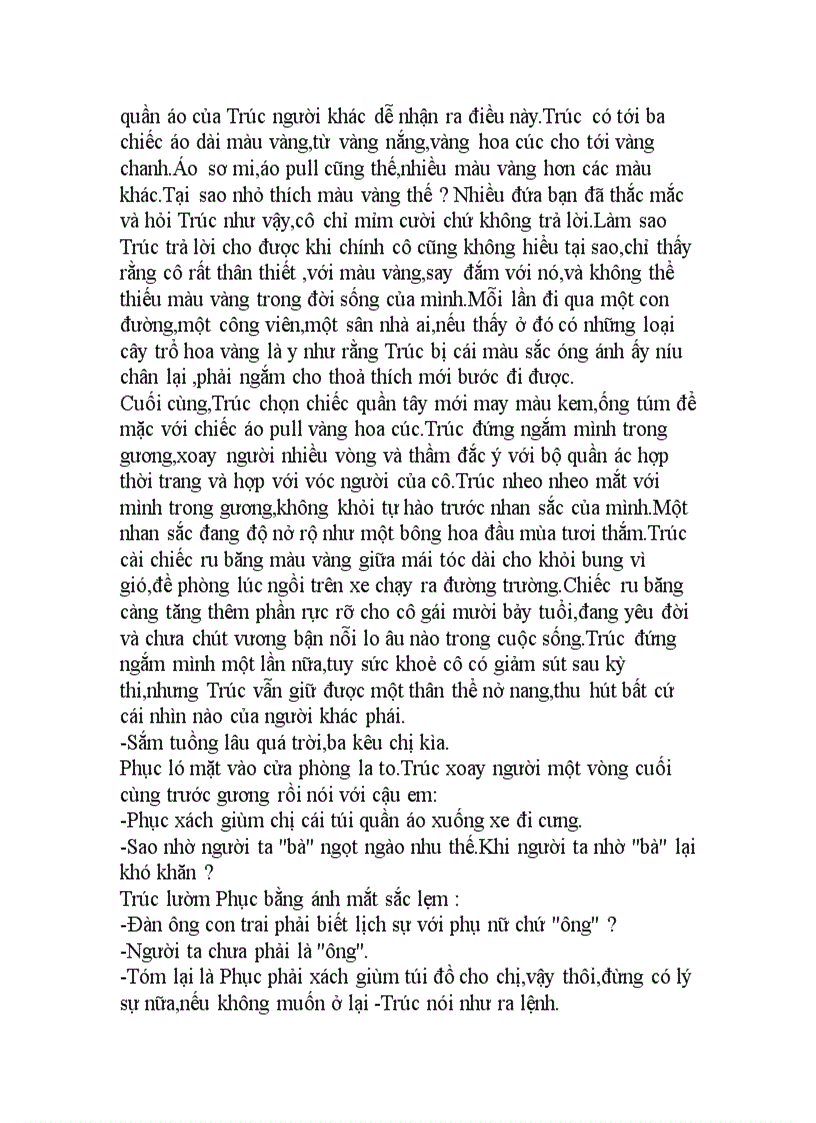 image for page Truyện Áo vàng qua ngõ