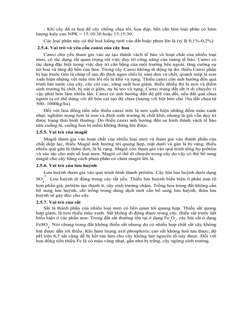 image for page Giáo trình cây hoa