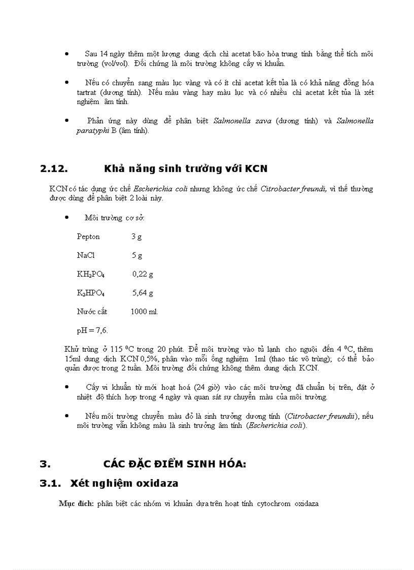 image for page Vi sinh vật phần 3