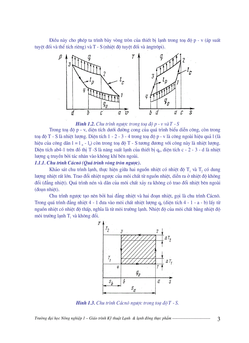 image for page Giáo trình kỹ thuật lạnh và lạnh đông thực phẩm