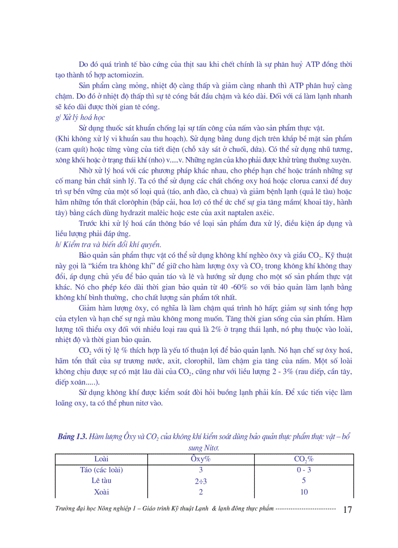 image for page Giáo trình kỹ thuật lạnh và lạnh đông thực phẩm