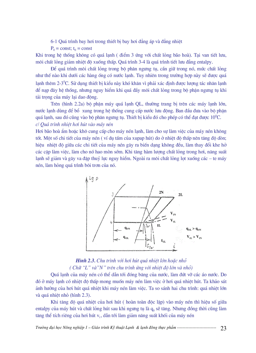 image for page Giáo trình kỹ thuật lạnh và lạnh đông thực phẩm