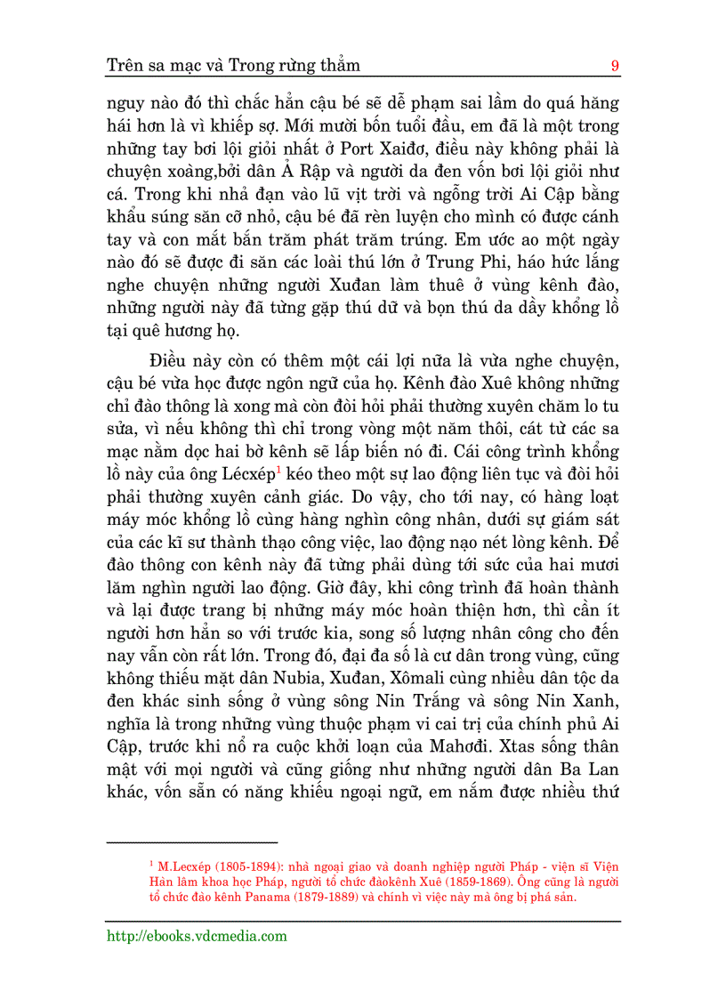 image for page Trên Sa Mạc và trong Rừng thẳm Henric