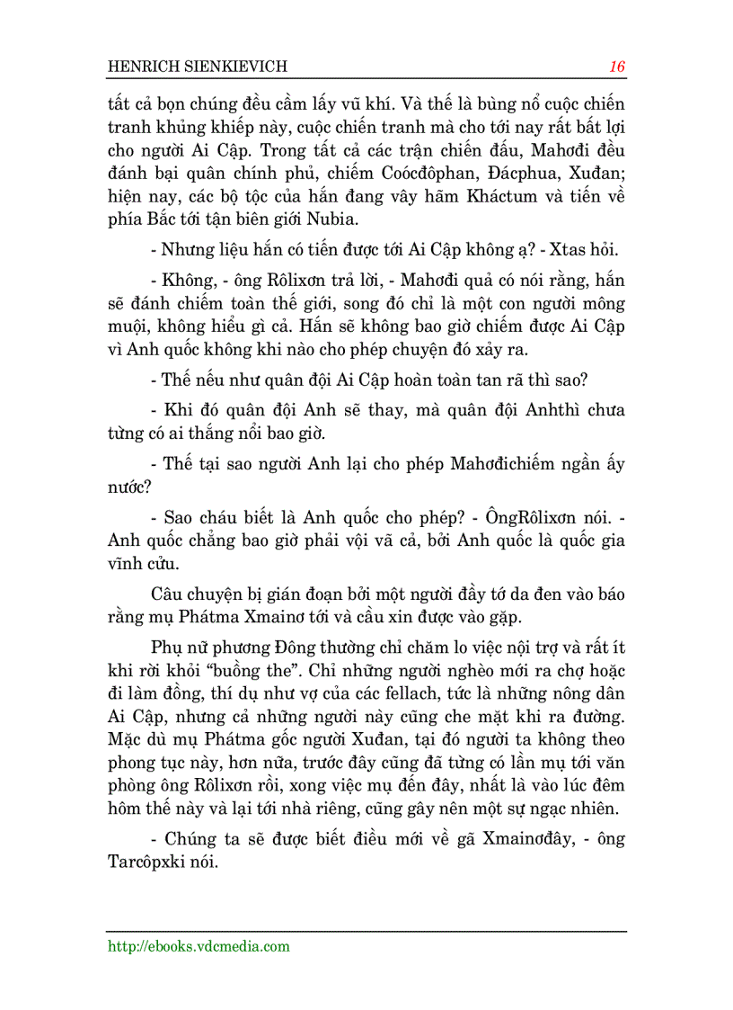 image for page Trên Sa Mạc và trong Rừng thẳm Henric