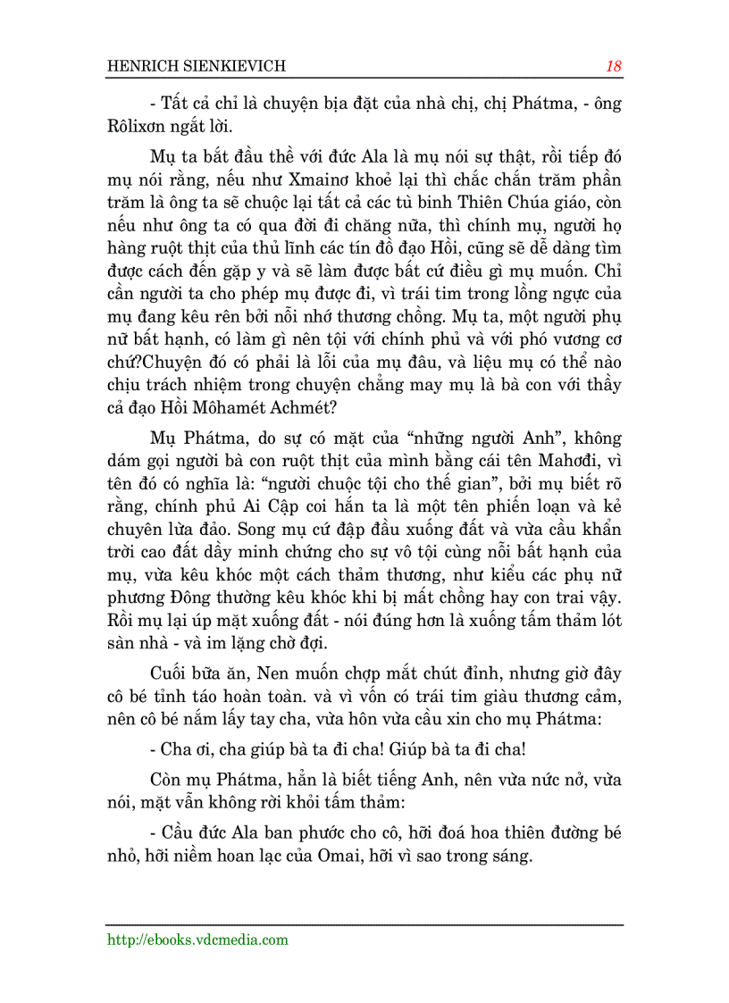 image for page Trên Sa Mạc và trong Rừng thẳm Henric