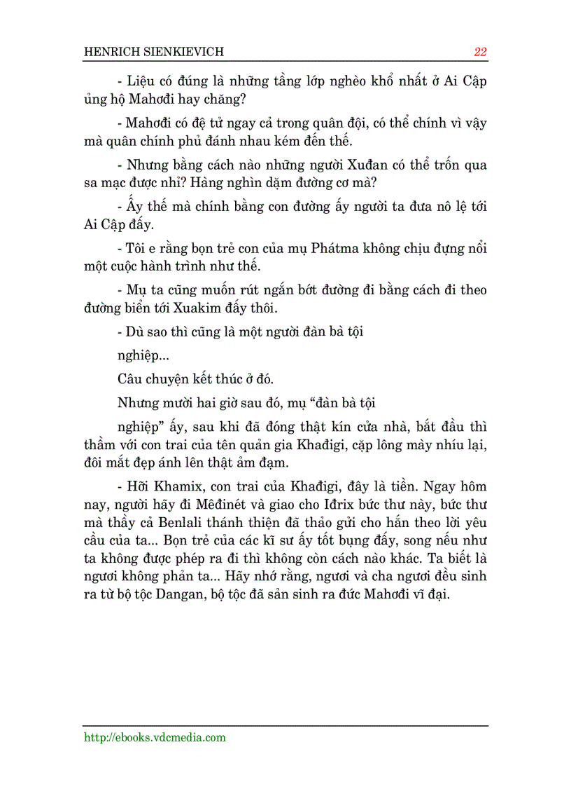 image for page Trên Sa Mạc và trong Rừng thẳm Henric