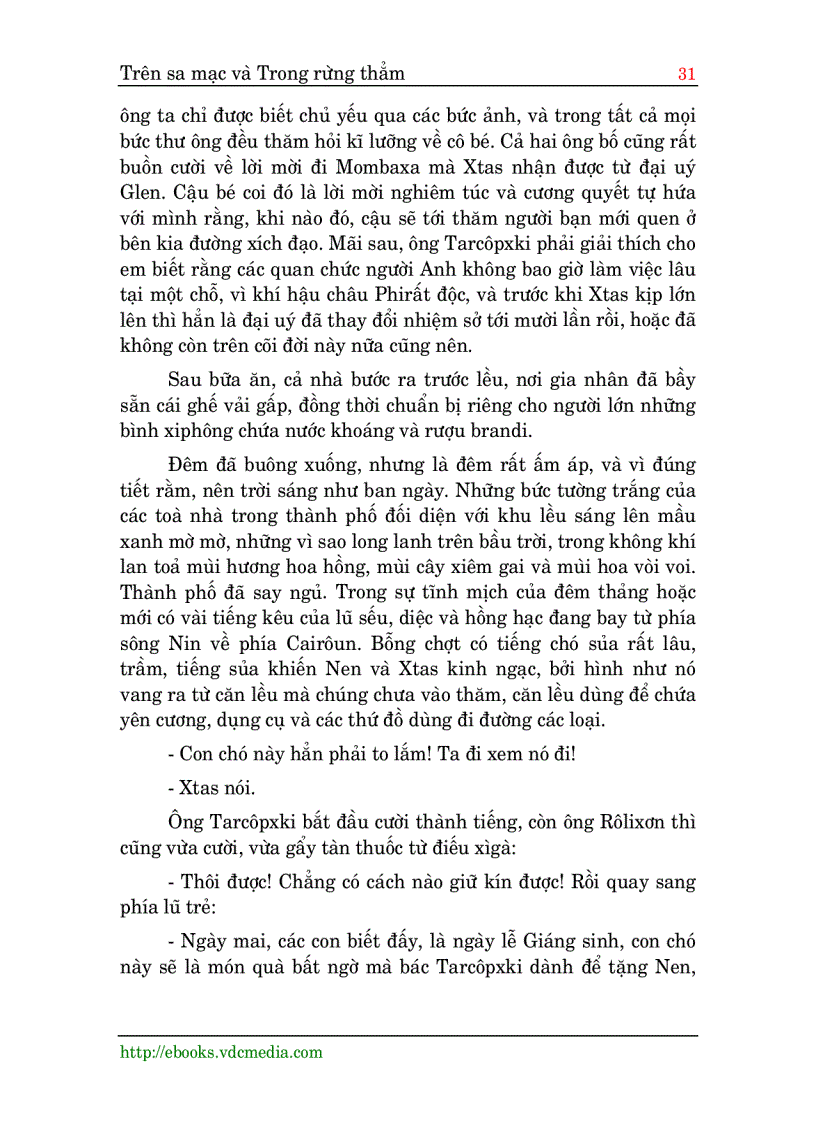 image for page Trên Sa Mạc và trong Rừng thẳm Henric