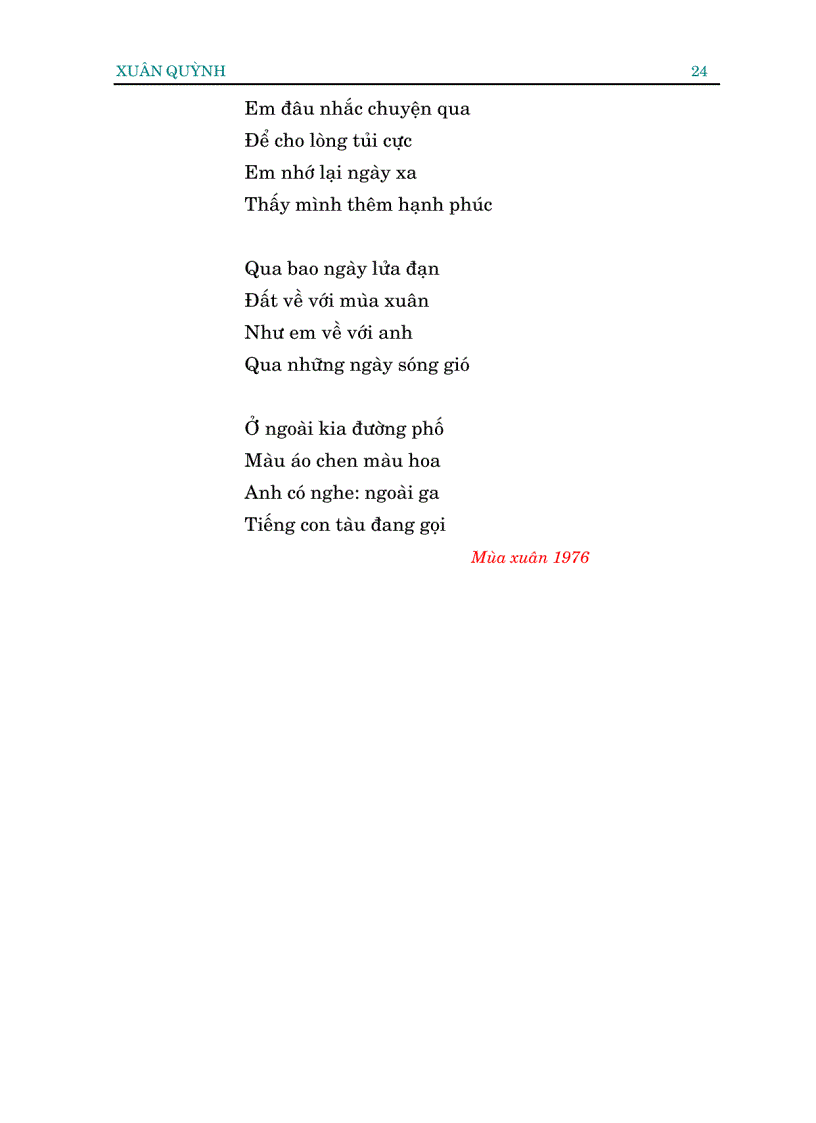 image for page Thơ tình yêu cuộc sống