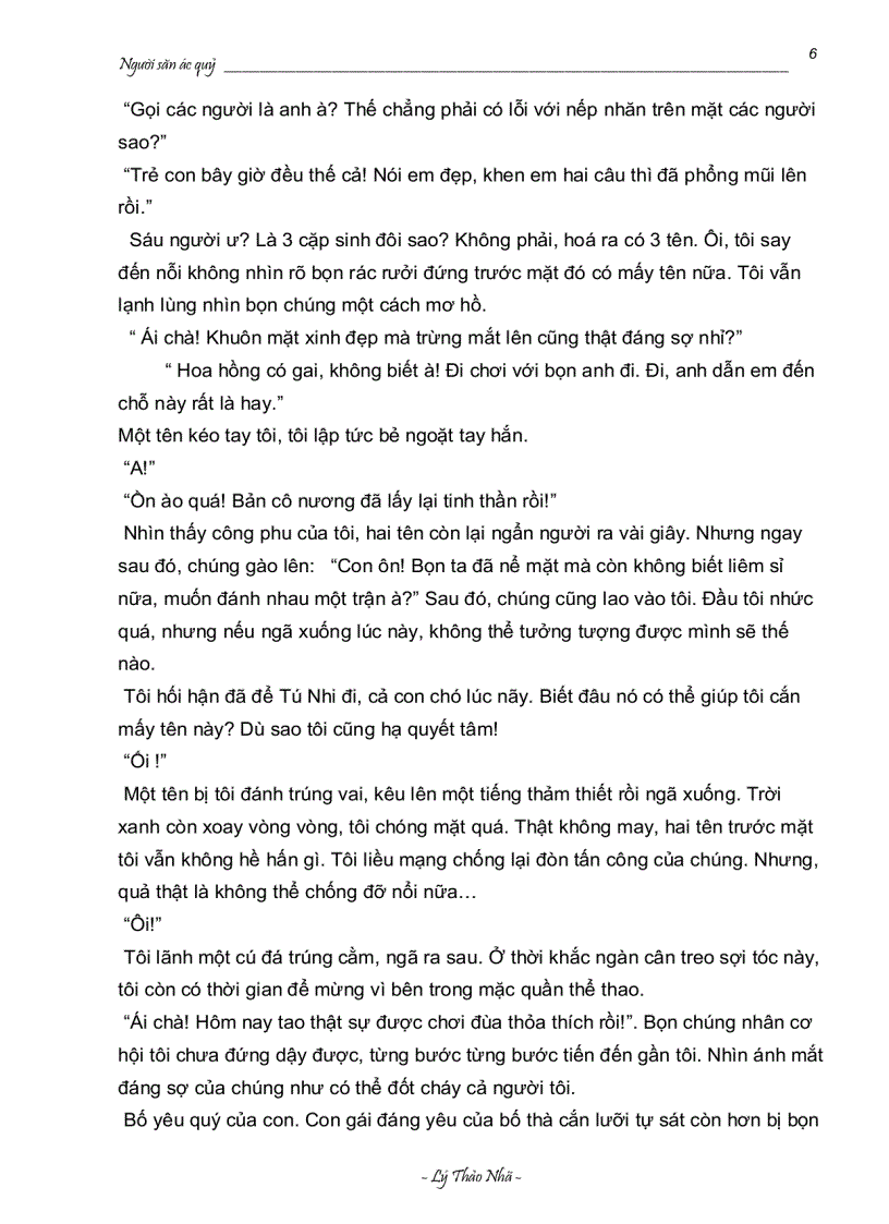 image for page Người săn ác quỷ Lý Thảo Nhã Thế Anh dịch