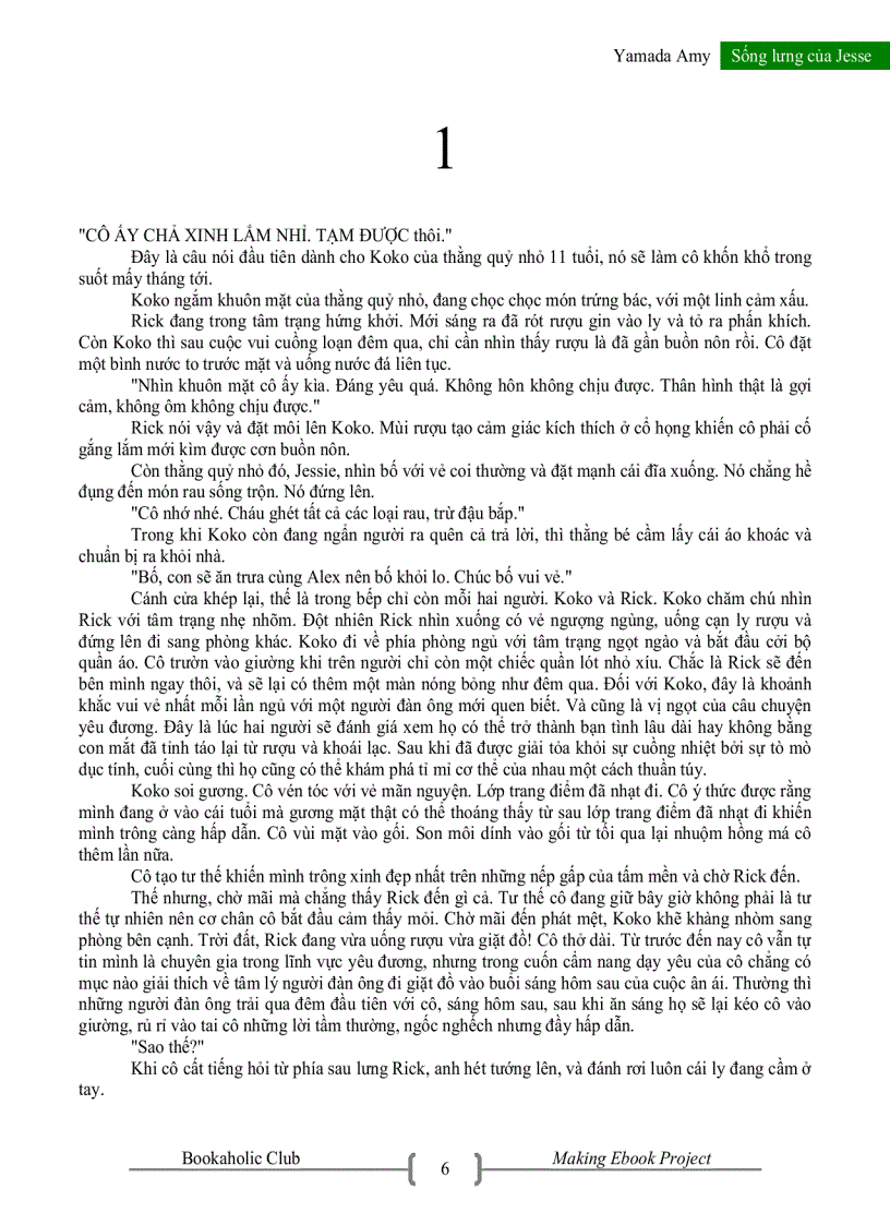 image for page Sống Lưng Của Jesse Yamada Amy Thuỳ Dương Na dịch