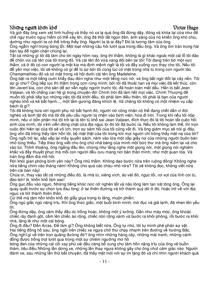 image for page Những người khốn khổ Victor Hugo