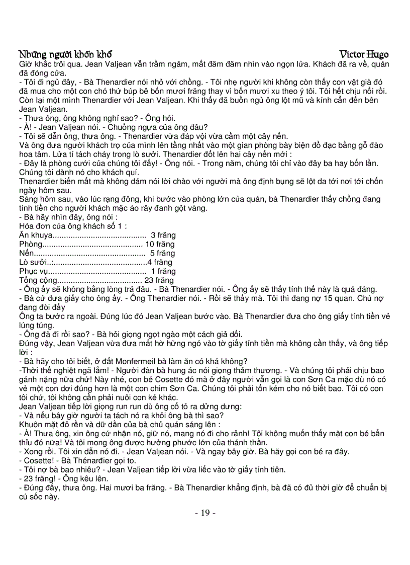 image for page Những người khốn khổ Victor Hugo