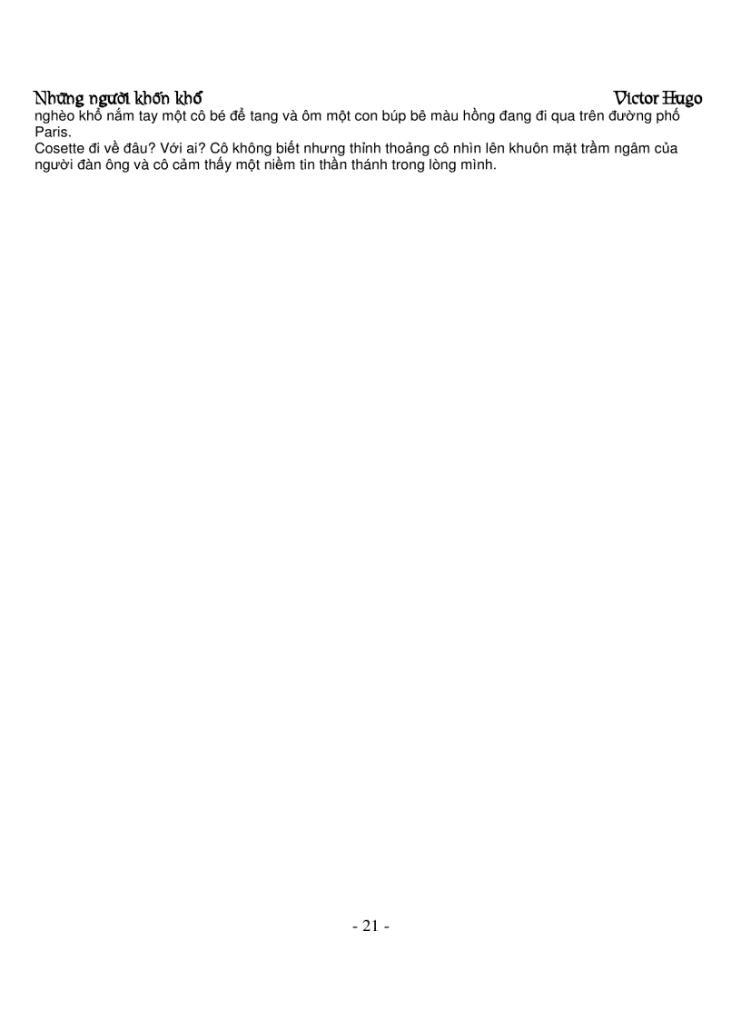 image for page Những người khốn khổ Victor Hugo