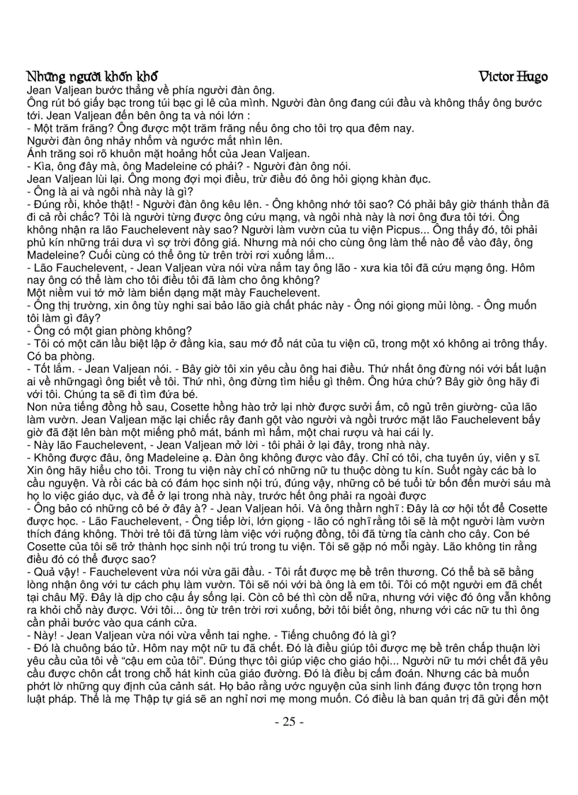 image for page Những người khốn khổ Victor Hugo