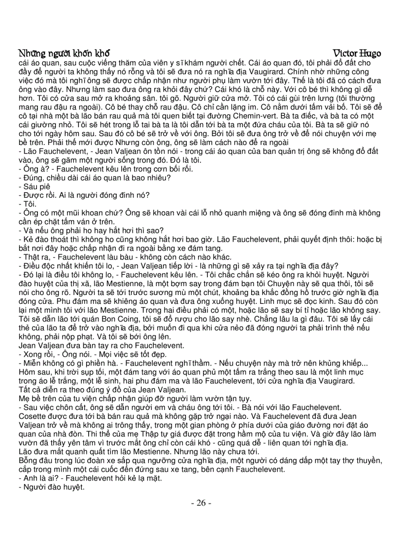 image for page Những người khốn khổ Victor Hugo