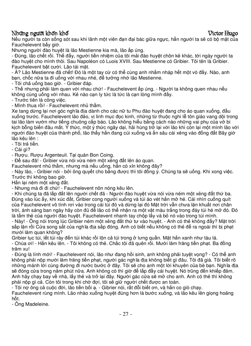 image for page Những người khốn khổ Victor Hugo