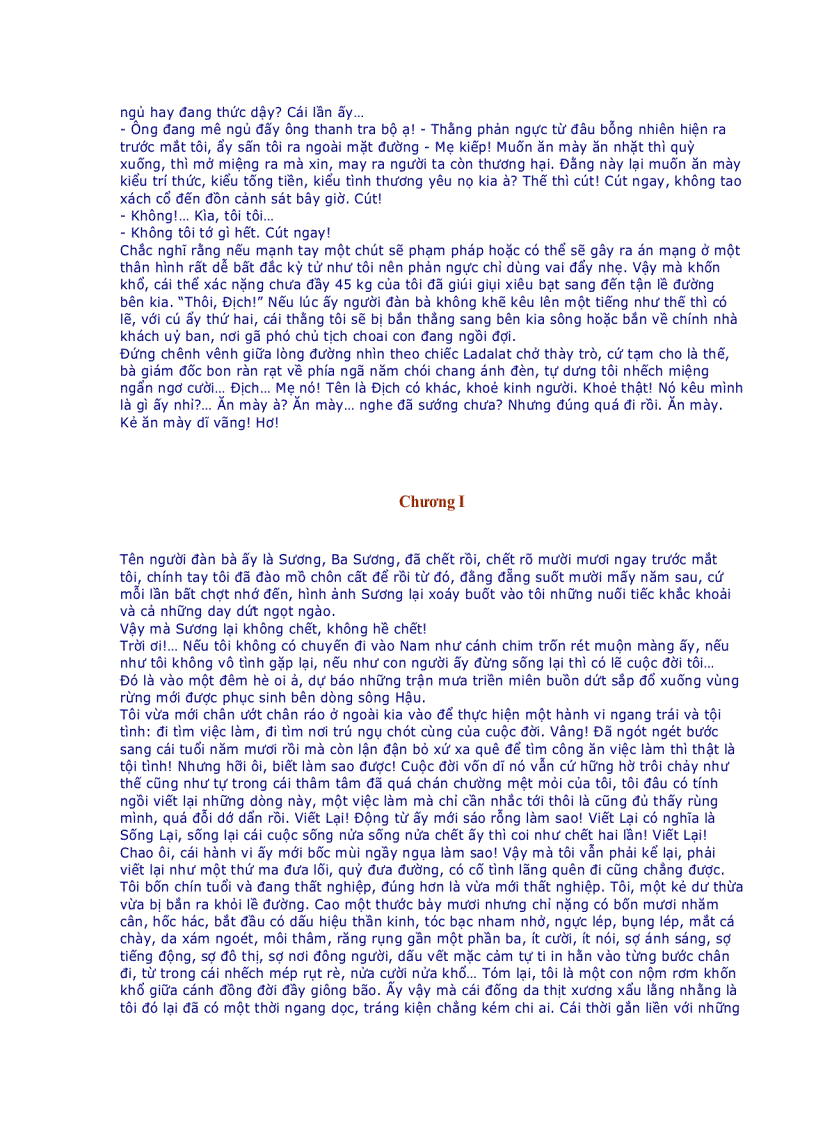 image for page Ăn mày dĩ vãng Chu Lai