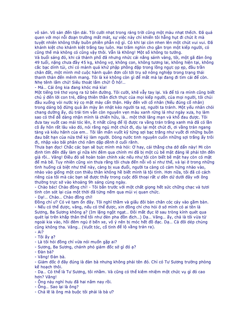 image for page Ăn mày dĩ vãng Chu Lai