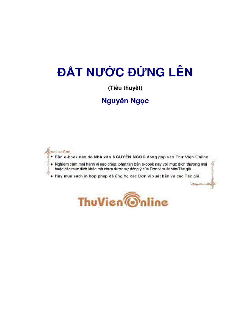 image for page Đất nước đứng lên Nguyên Ngọc