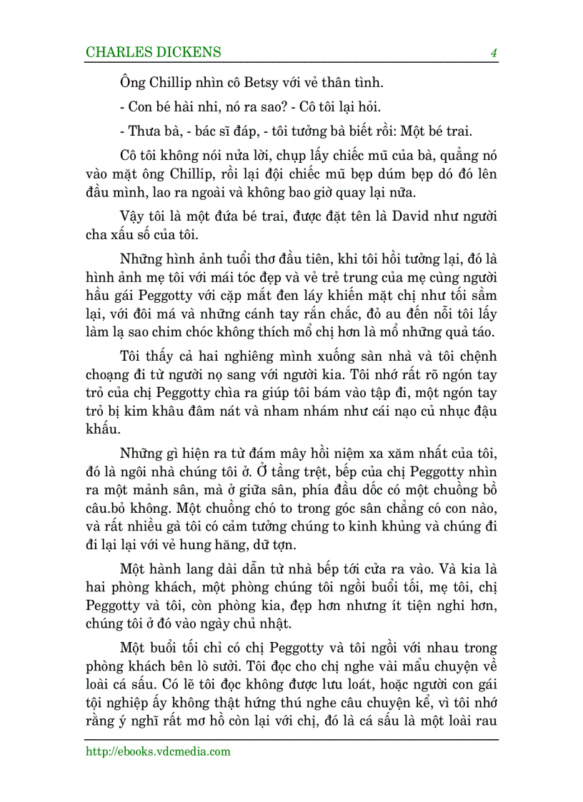 image for page Hồi ức David Coppefield Charles Dickens
