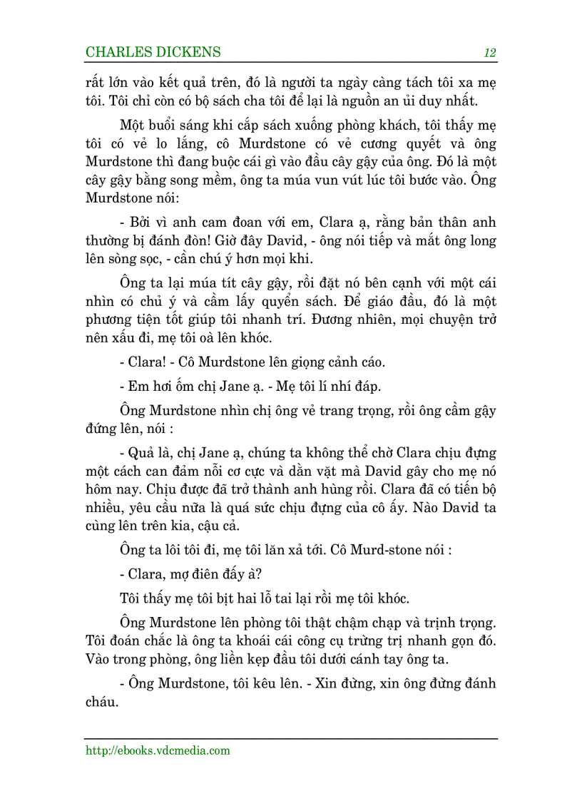 image for page Hồi ức David Coppefield Charles Dickens